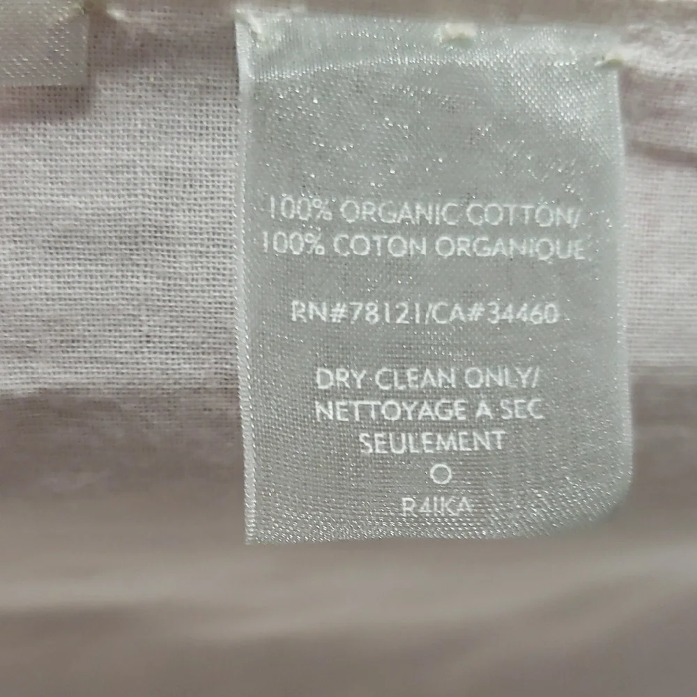 Eileen Fisher Pink and Beige Scarf with Pom‎ Pom Trim